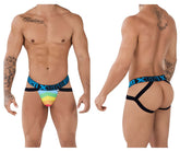 Xtremen 91083 Mikrofaser Pride Jockstrap Farbe Blau